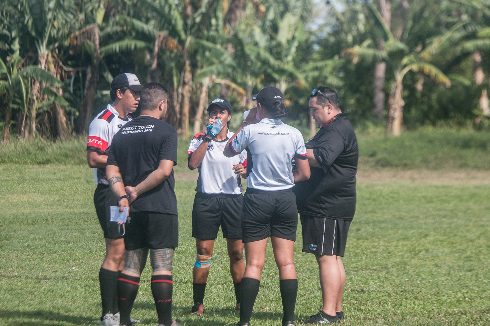 Touch rugby develops officials