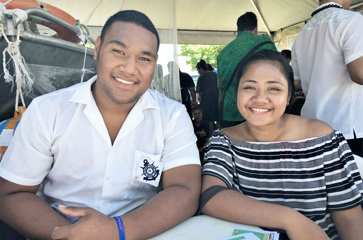 Agriculture, fisheries students promote fields