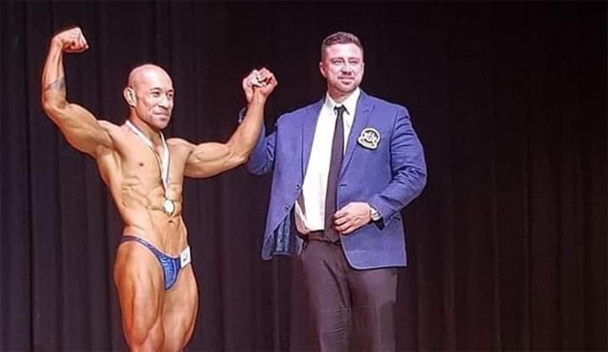 Samoa gets gold in body building