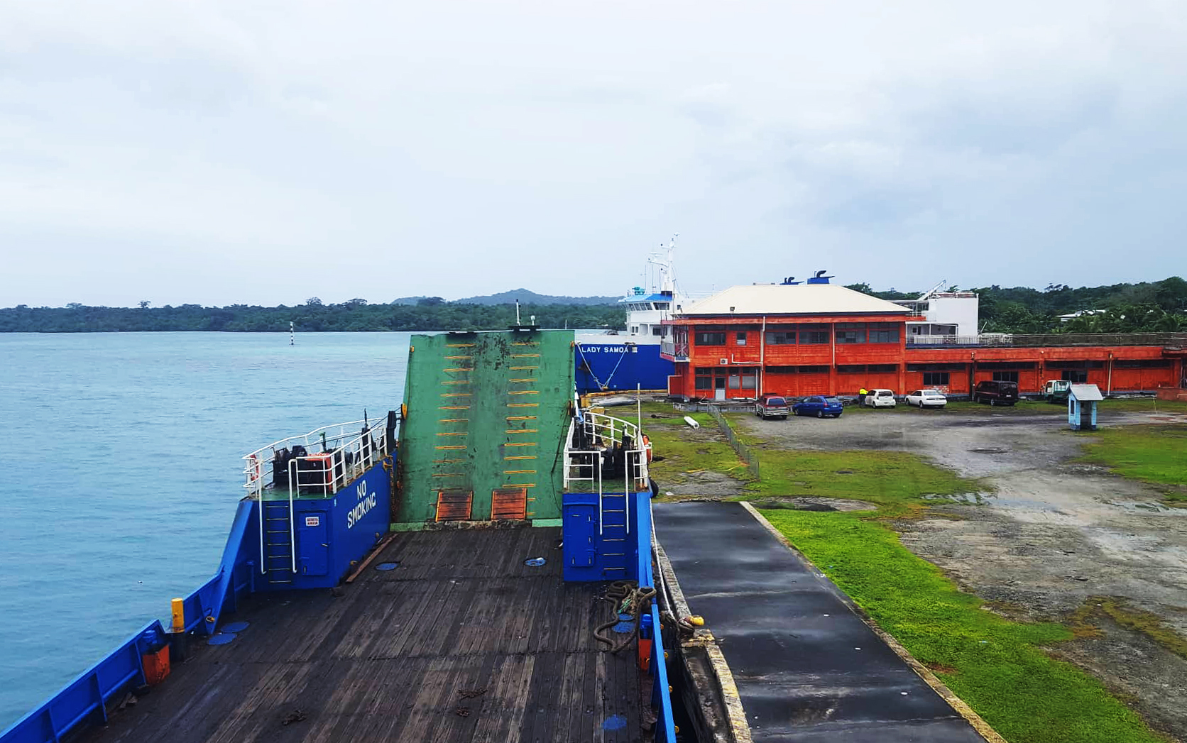 Shipping service cancelled due to bad weather