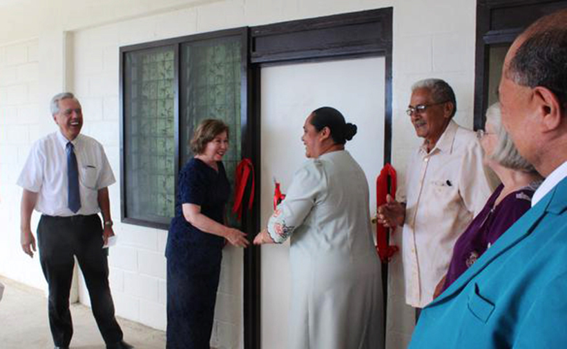L.D.S. Charities improve facilities for Samoa Council of Churches