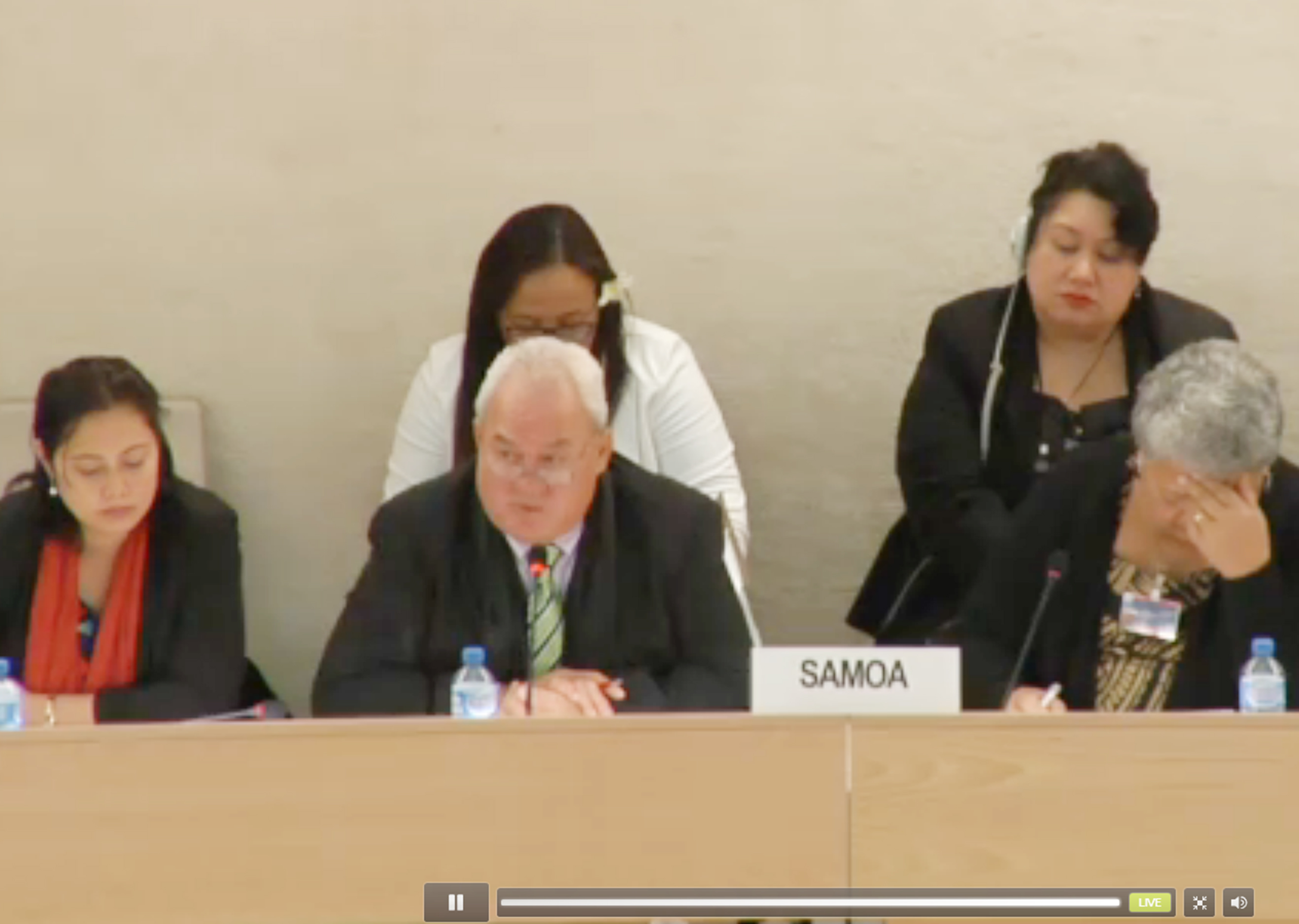 Samoa makes case in Geneva
