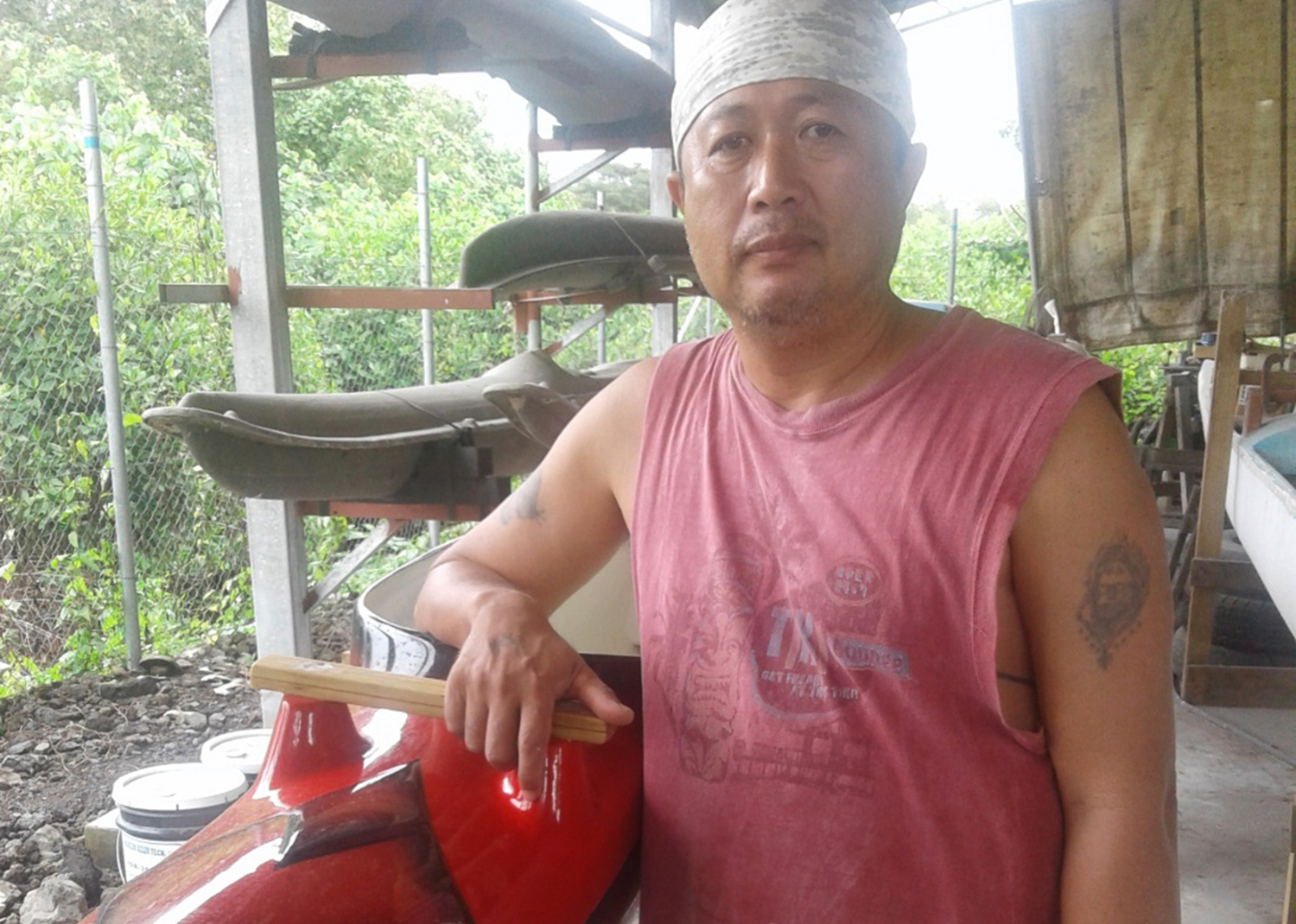 Boat building factory: a new industry