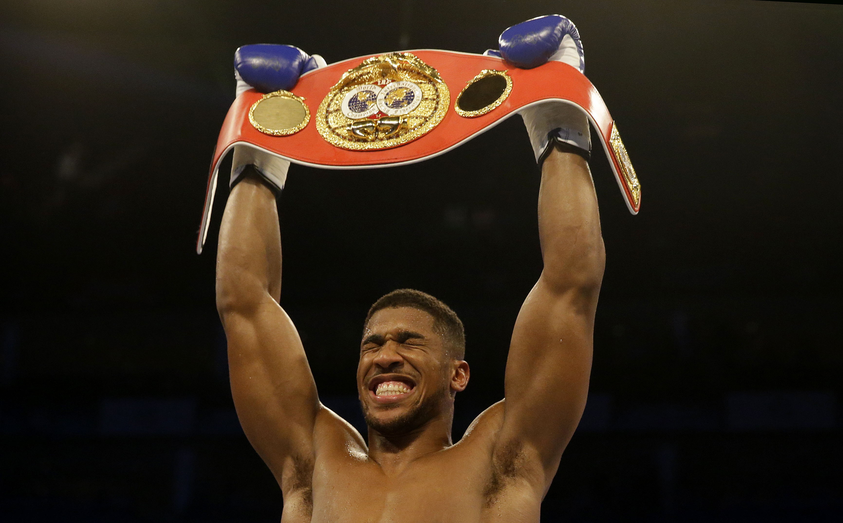 Joshua snatches IBF heavyweight belt off Martin in 2nd round