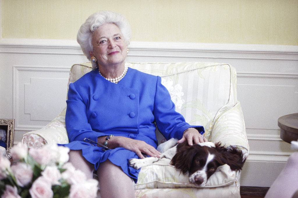 George W. Bush says his mother didn't fear death