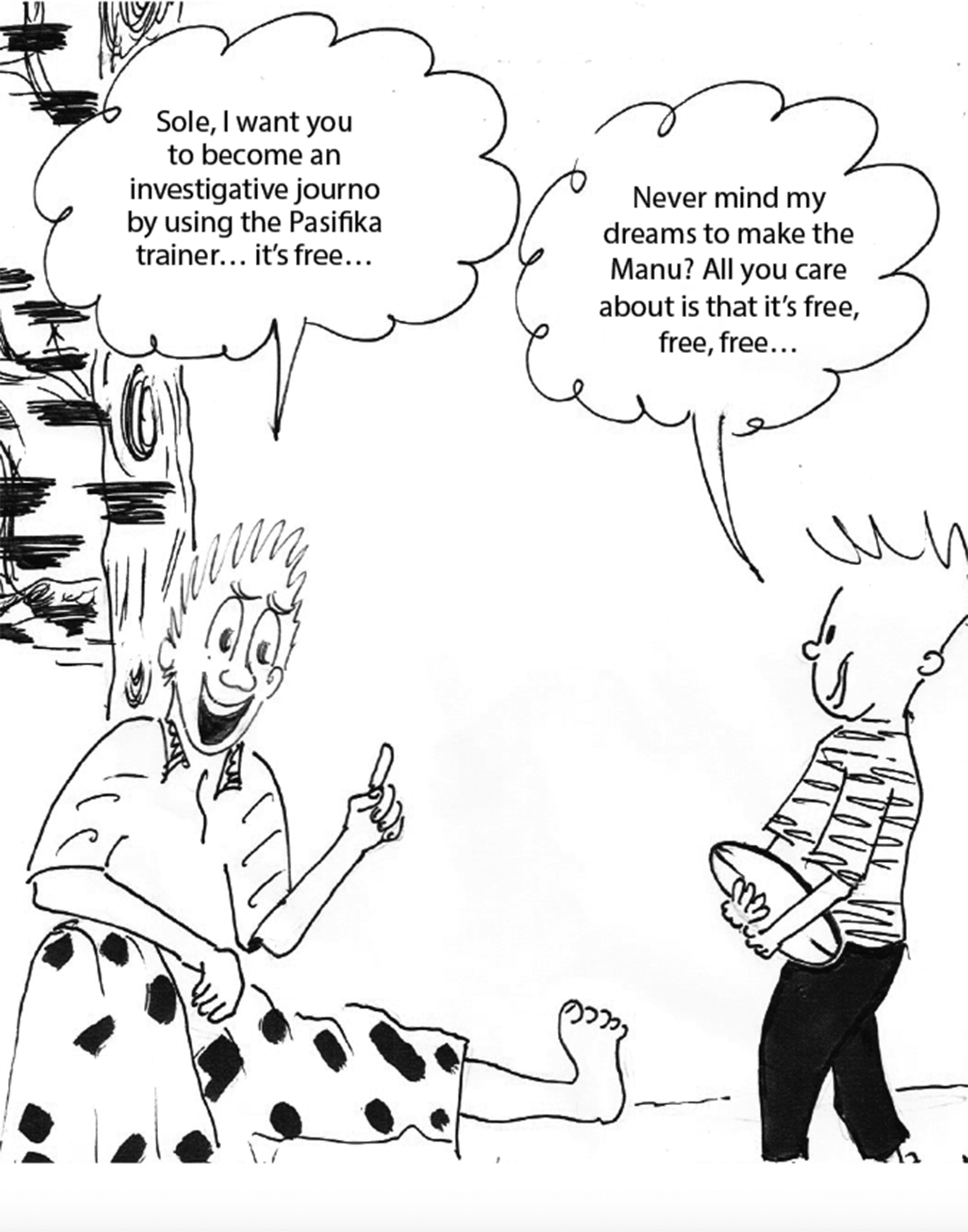 Samoa Observer Cartoon