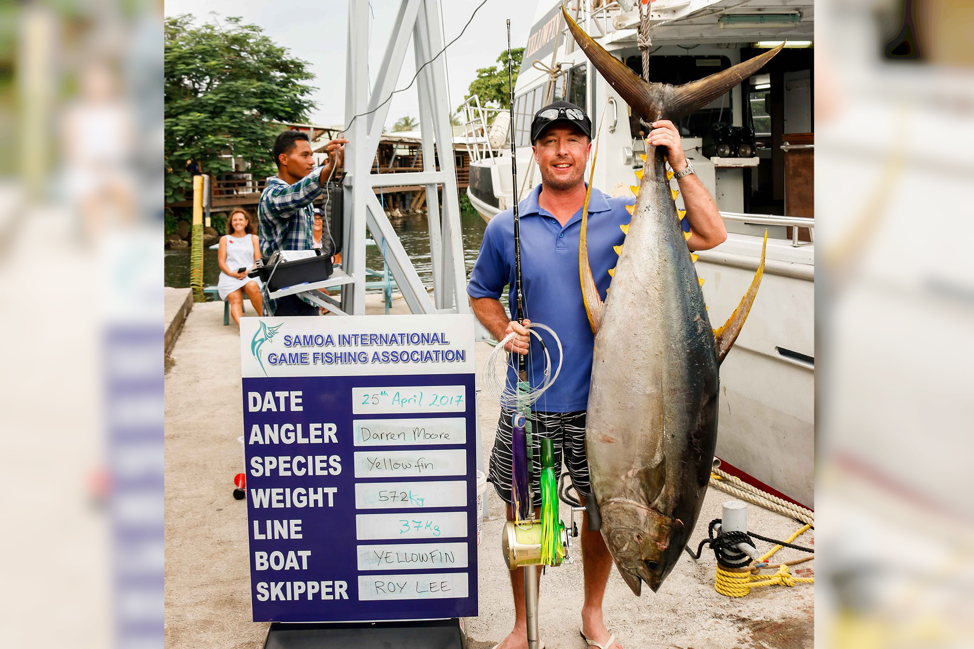Moore reels in catch of the day