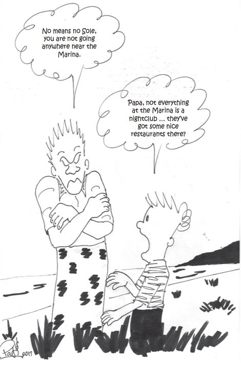 Samoa Observer Cartoon
