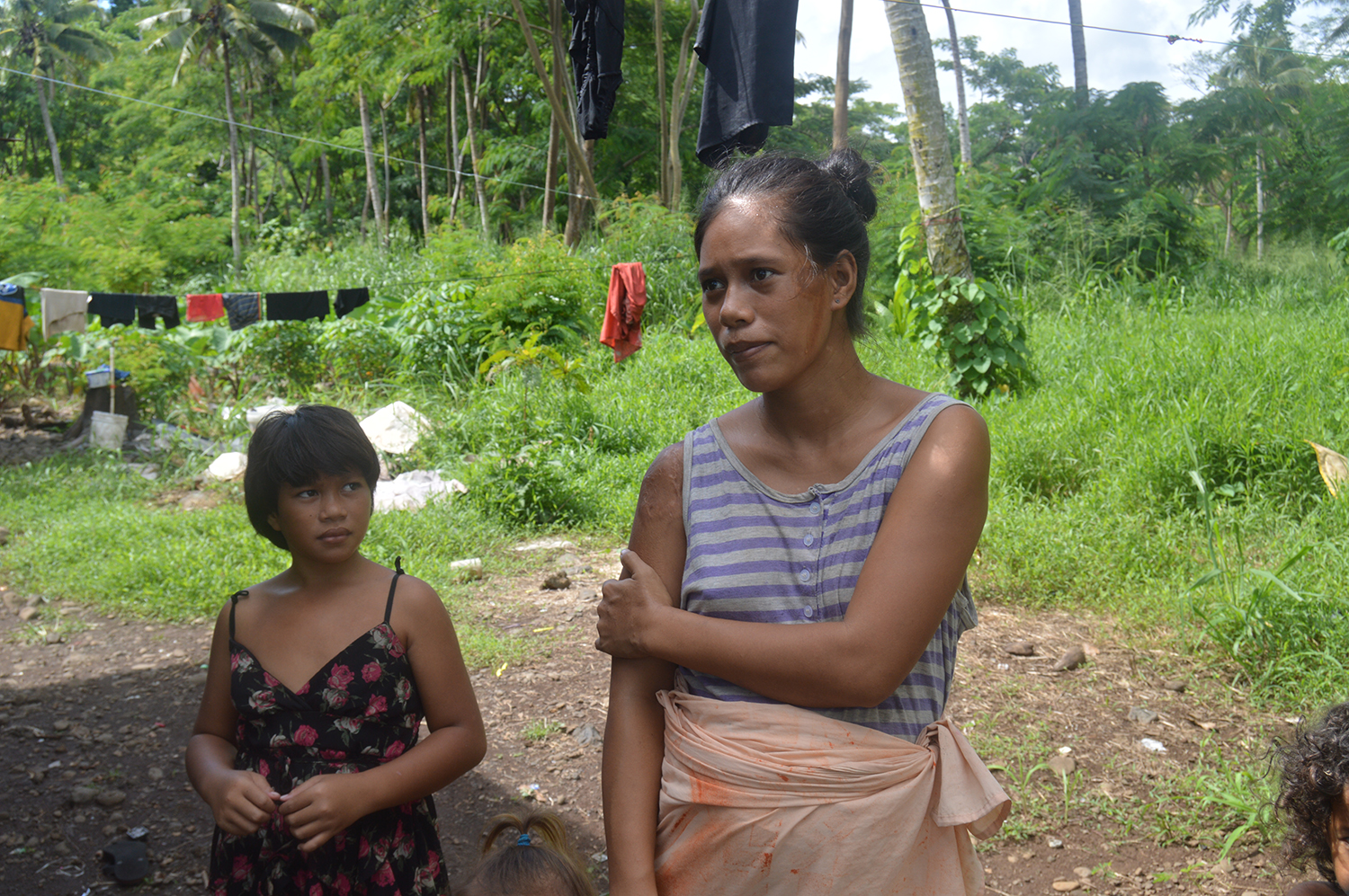 No electricity - basic living for Lelata family