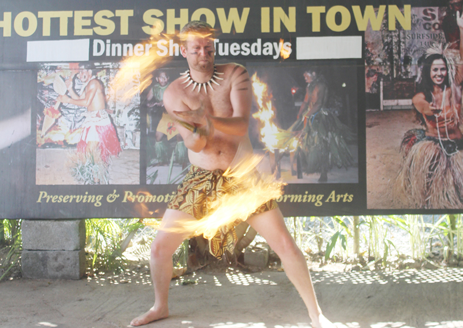 Unusual hobby for a Palagi