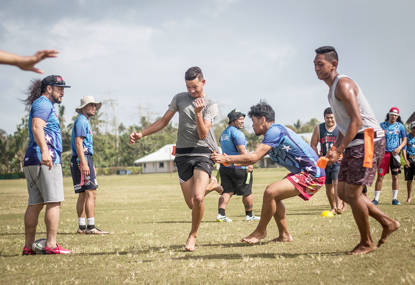New Zealand tag team runs clinic at Pesega