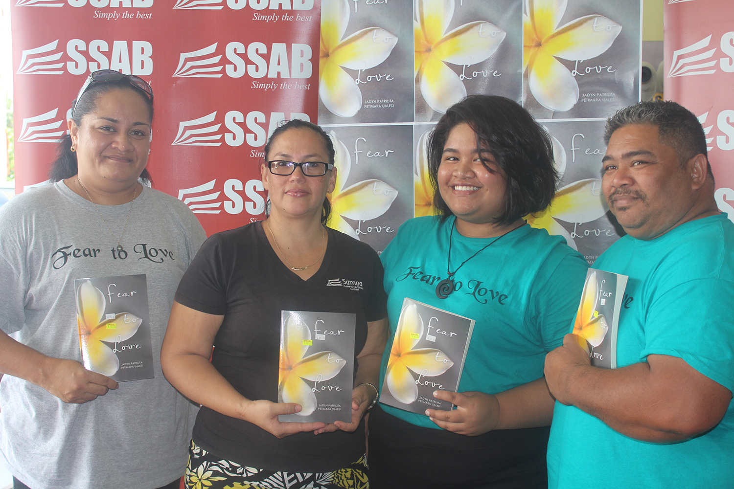 Young author on the move