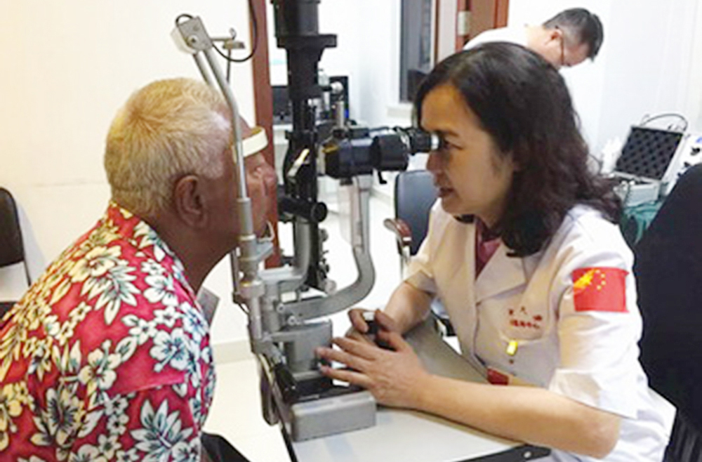 Guangdong Friendship Delegation bringing medical assistance to Samoa