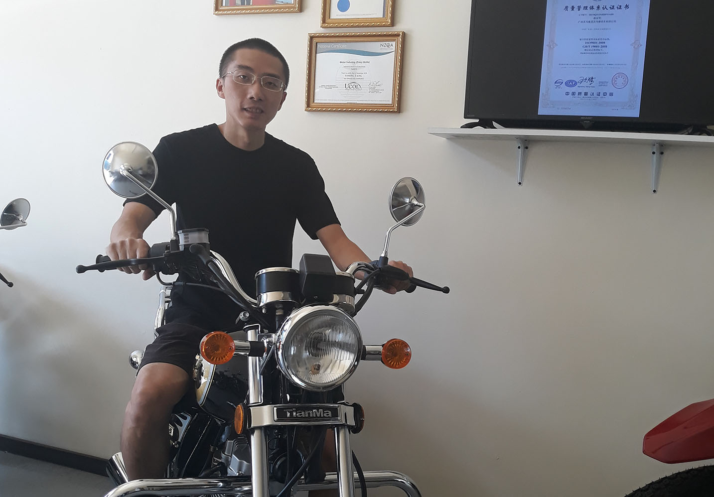 Samoa ideal for motorbike sales