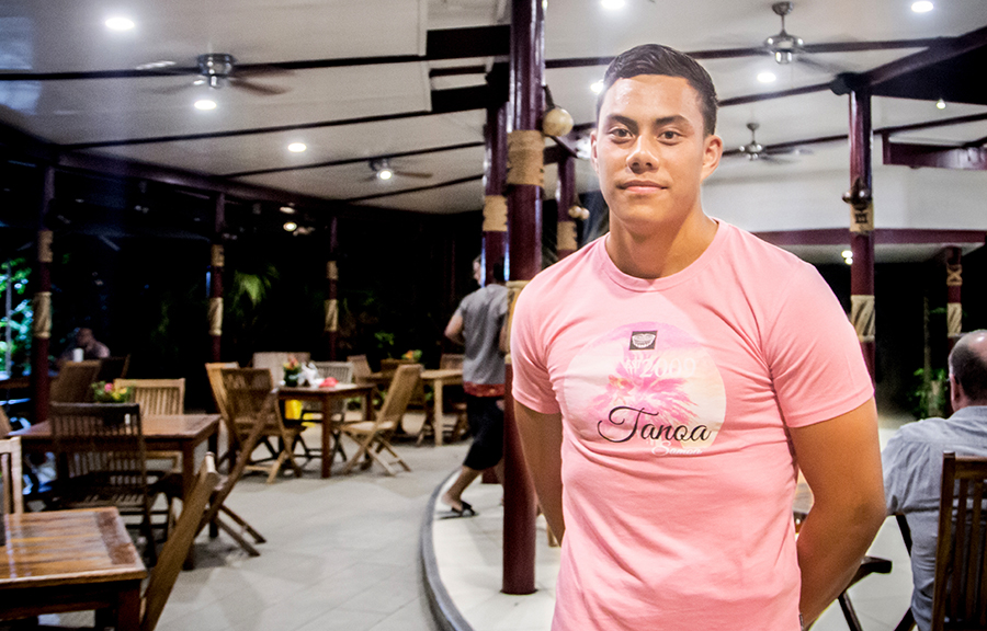 Toa Samoa rookie proud to be home