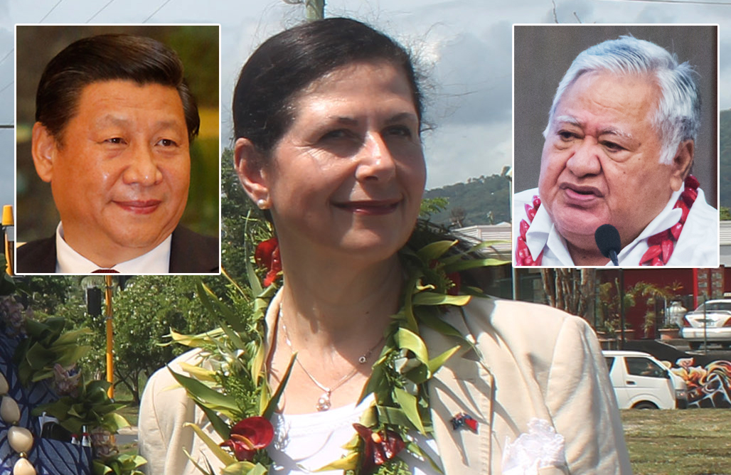 Samoa defends China in diplomatic dispute