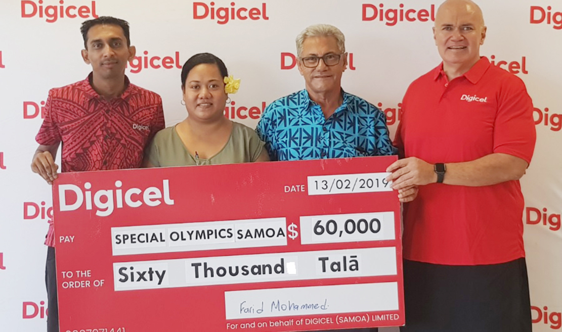 Digicel sends Team Samoa to World Games in Abu Dhabi